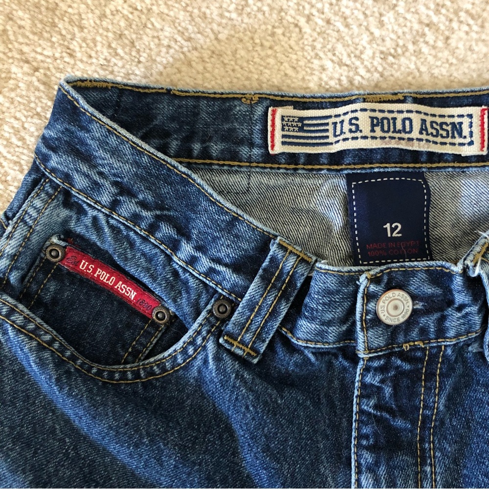 Vintage Carpenter Denim Shorts US size 00 - Picture 5 of 5